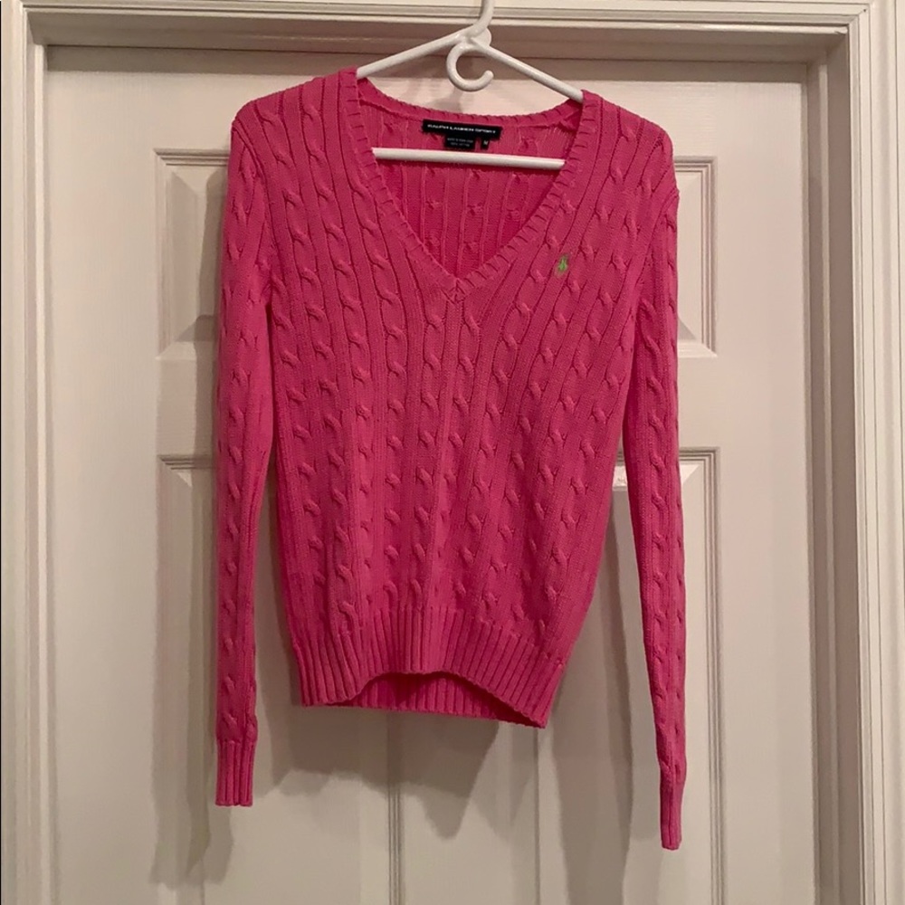 Ralph Lauren Sport Pink Sweater